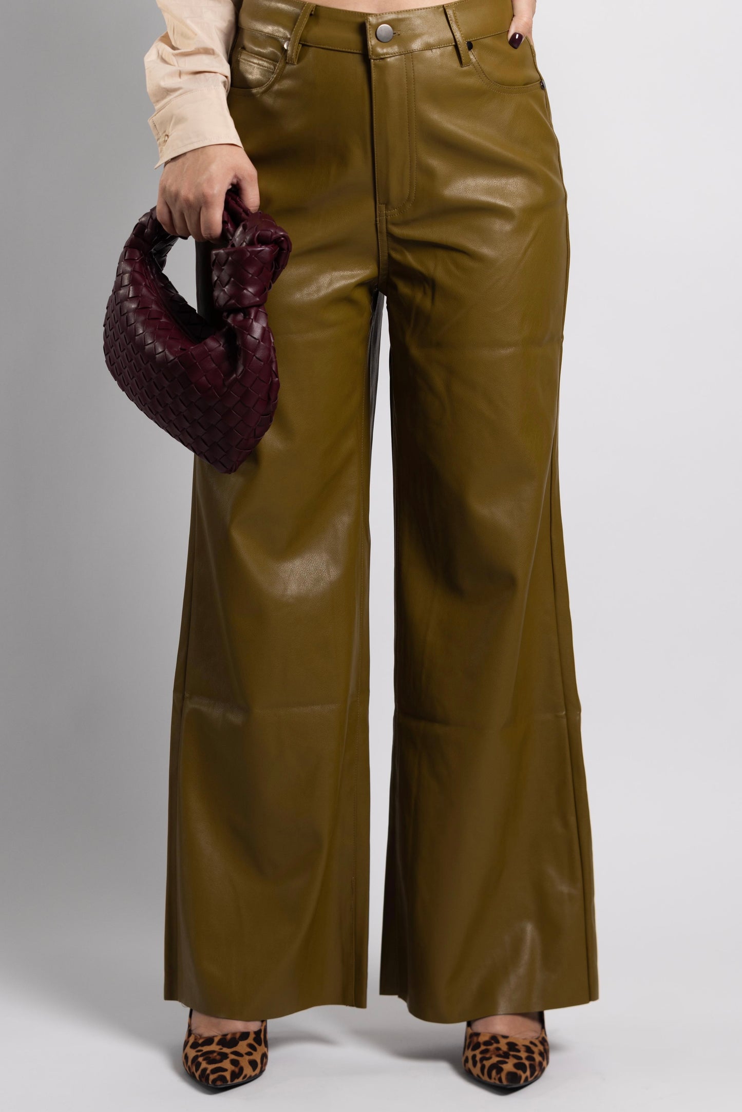 Vegan Leather Pant