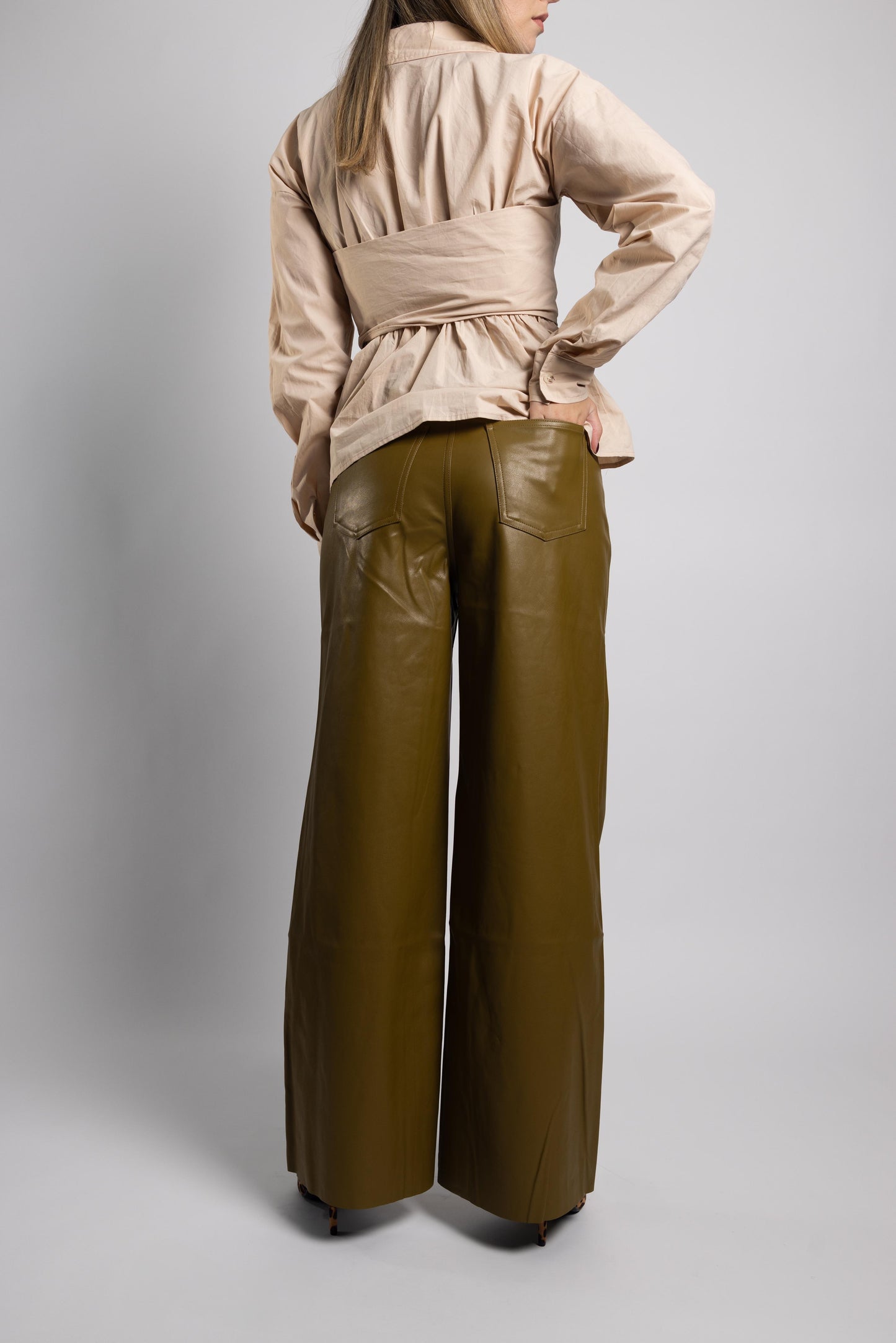 Vegan Leather Pant