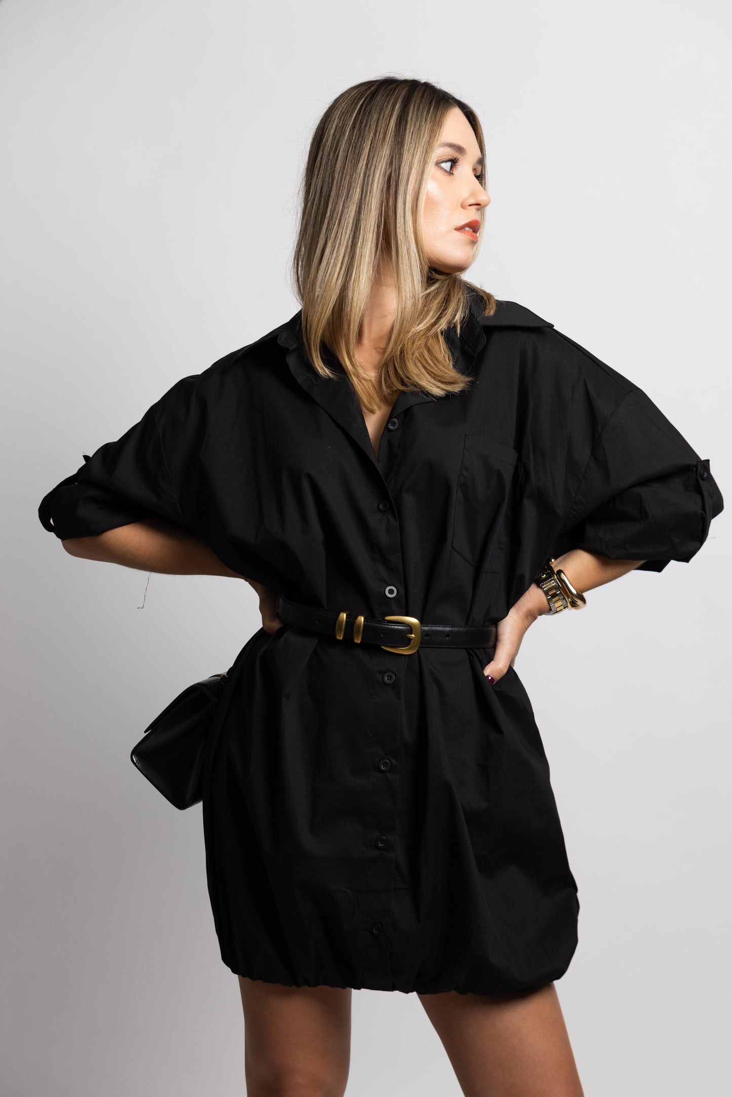 Bubble Shirt Dress